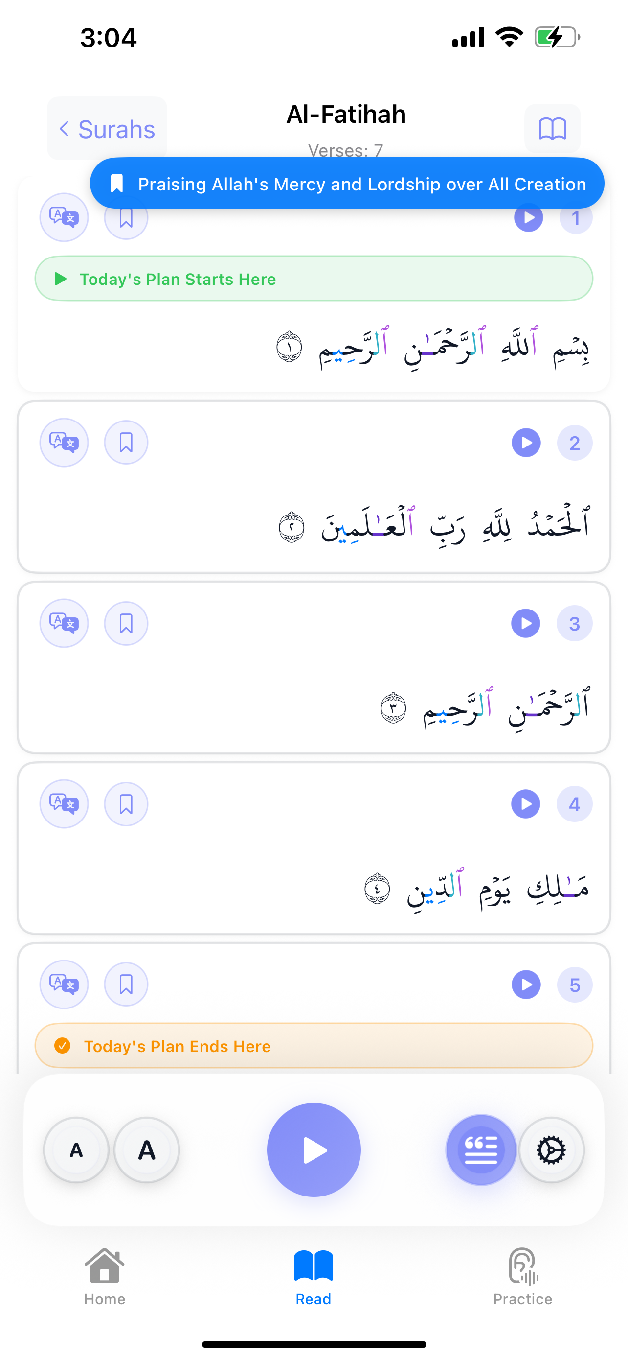 Daily Reading Tracker